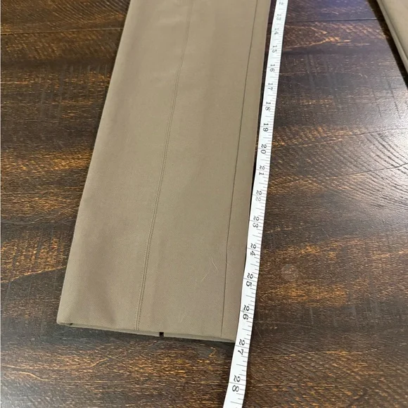 Vince Bobbi Ponte Leggings S Taupe Brown High Rise Ankle Pants - Picture 8 of 8